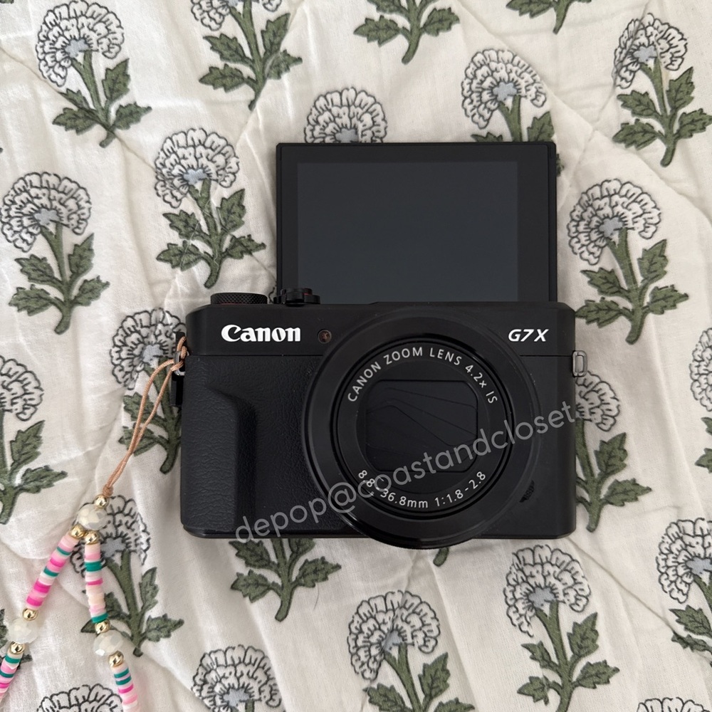 SOLD Canon G7X Mark 2 Black Camera